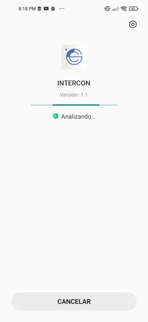 6. Es posible que tu equipo/antivirus verifique la app